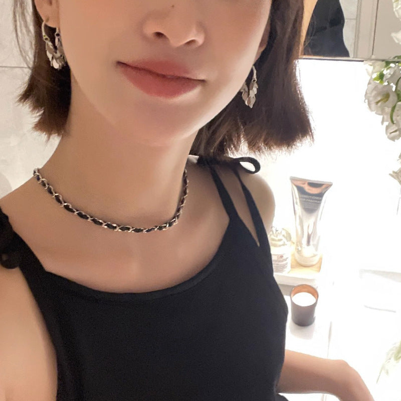 Eardrops Female Design High-grade Sier Ear Earrings