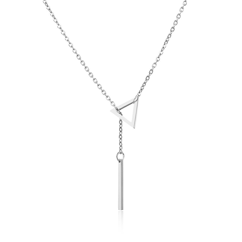 Pendentif en acier inoxydable titane plaqué or colliers mère