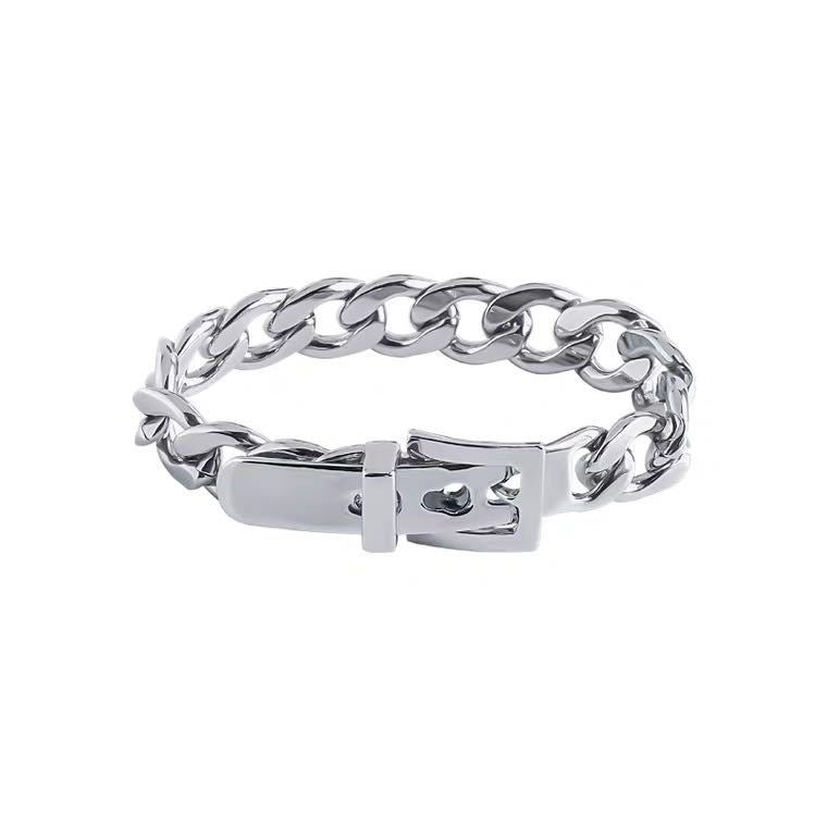 Herren-Armbänder im kalten Stil, personalisierbar, schlicht und einfach