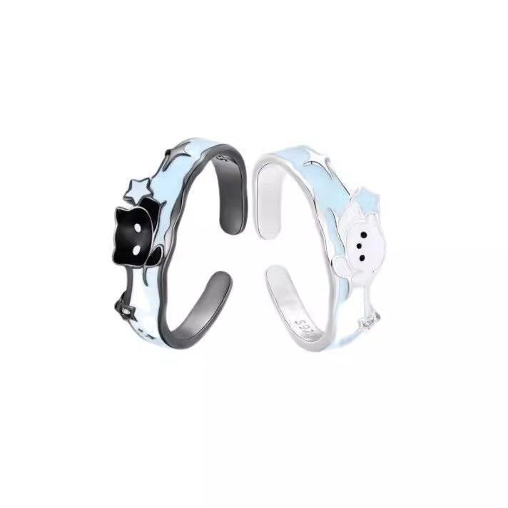 Kitten Puppy Couple Niche Open Female Ring