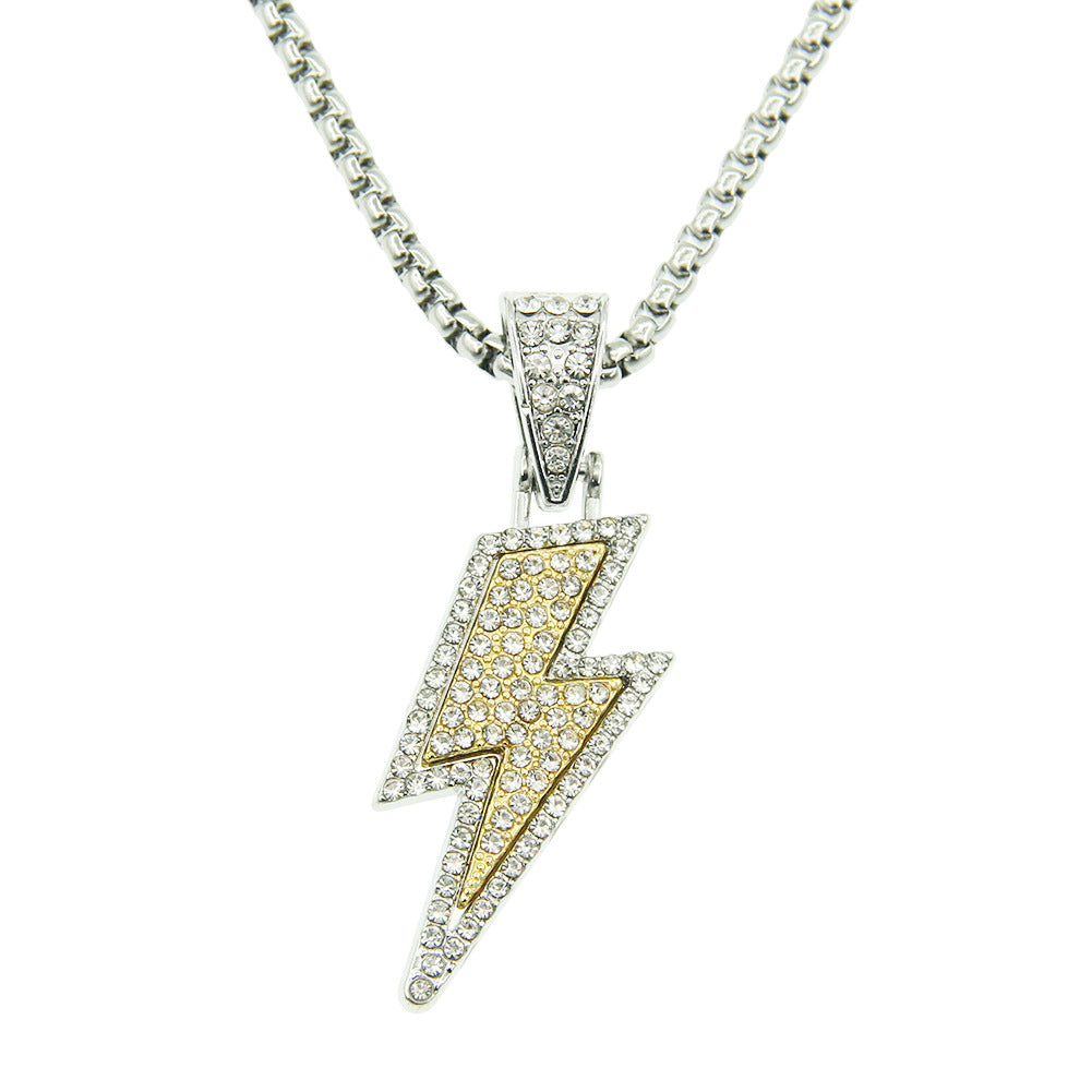 Lightning Hipster Niche Cold Nightclub Disco Necklace