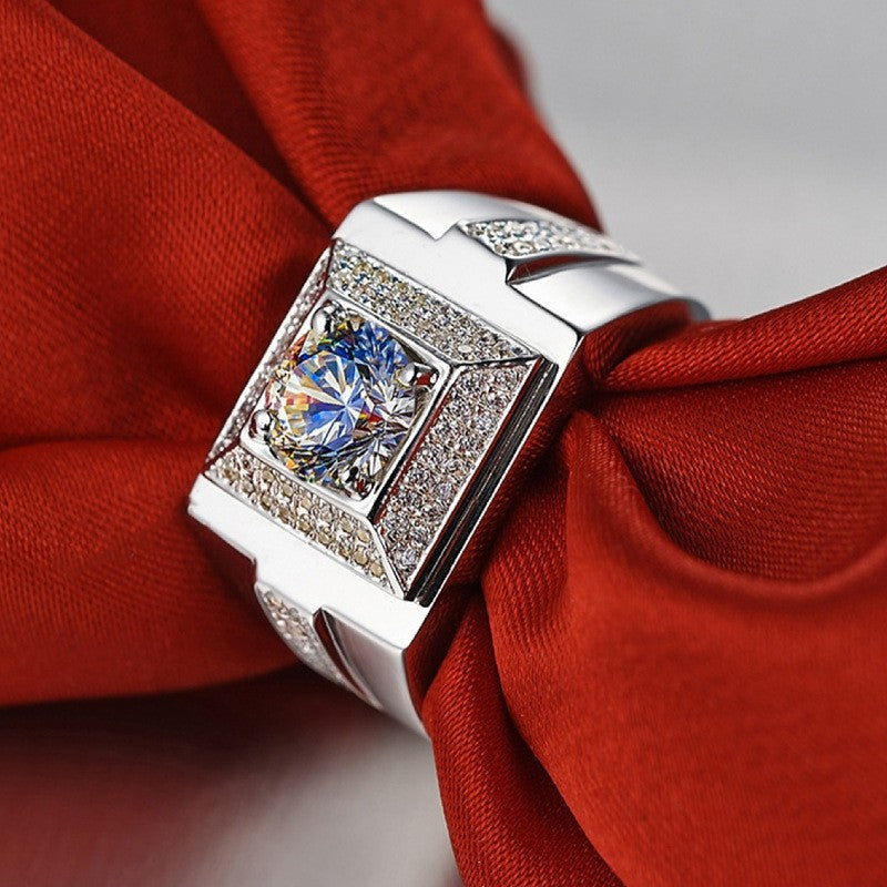 Herren-Karat-offene, luxuriöse, elegante Ringe in Heritage-Qualität