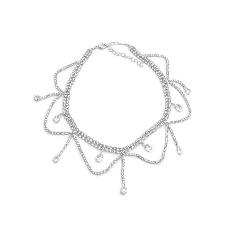 Accessoires pour femmes, Niche, colliers de luxe légers de haute qualité en Zircon