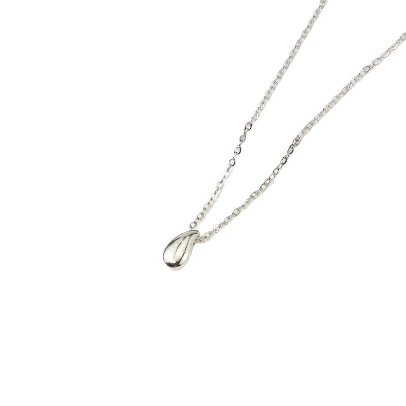 Colliers de clavicule en forme de goutte d'eau, Style coréen Simple et gracieux, tendance