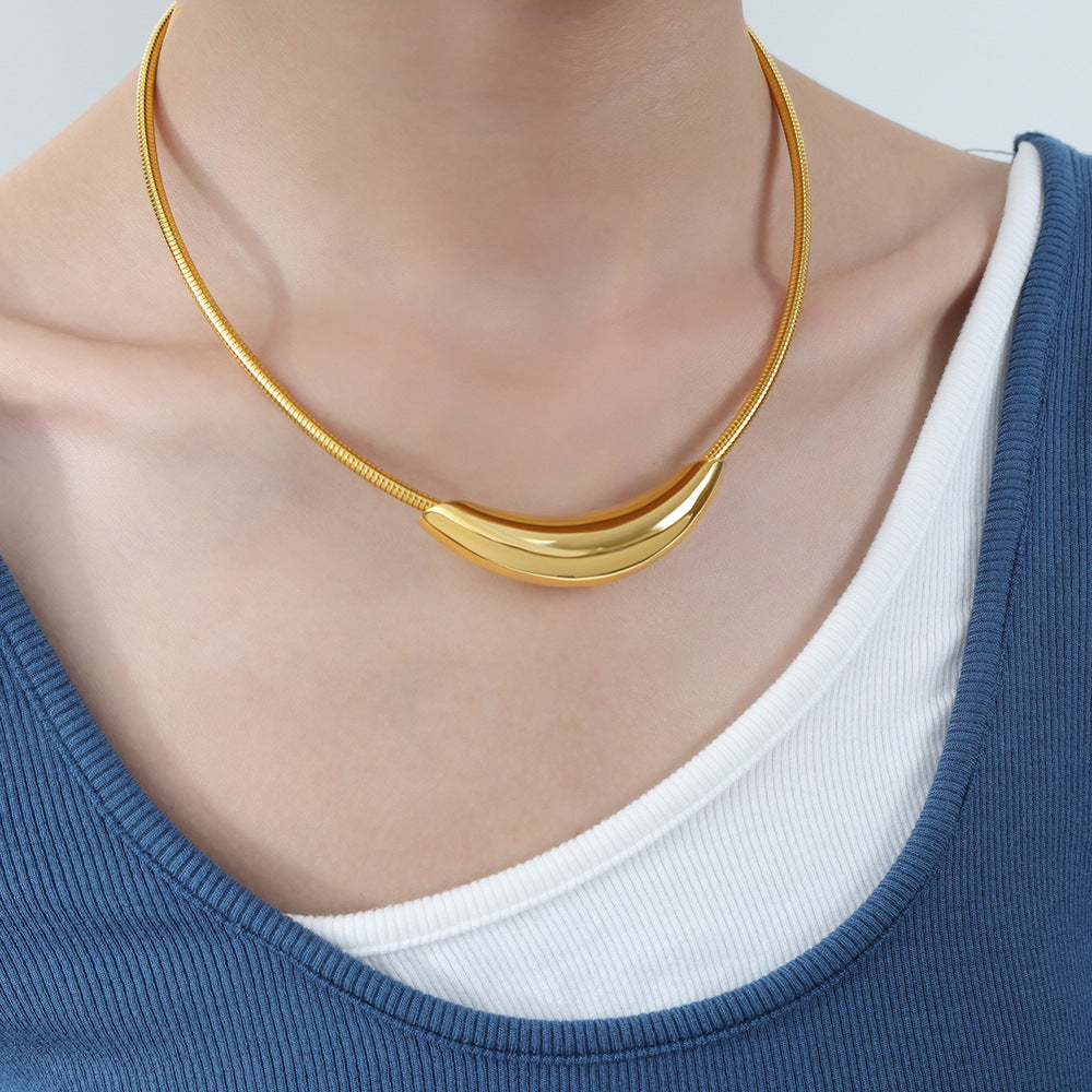 High-grade Simple And Light Luxury Style Design Personality Necklaces