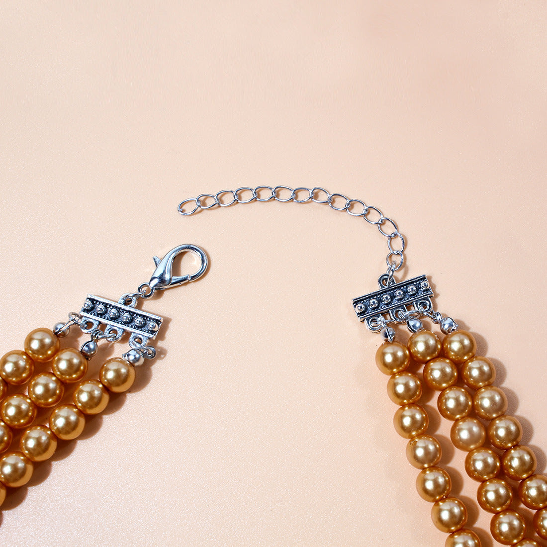 Colliers d'accessoires de chaîne de pull de mode d'imitation de perle