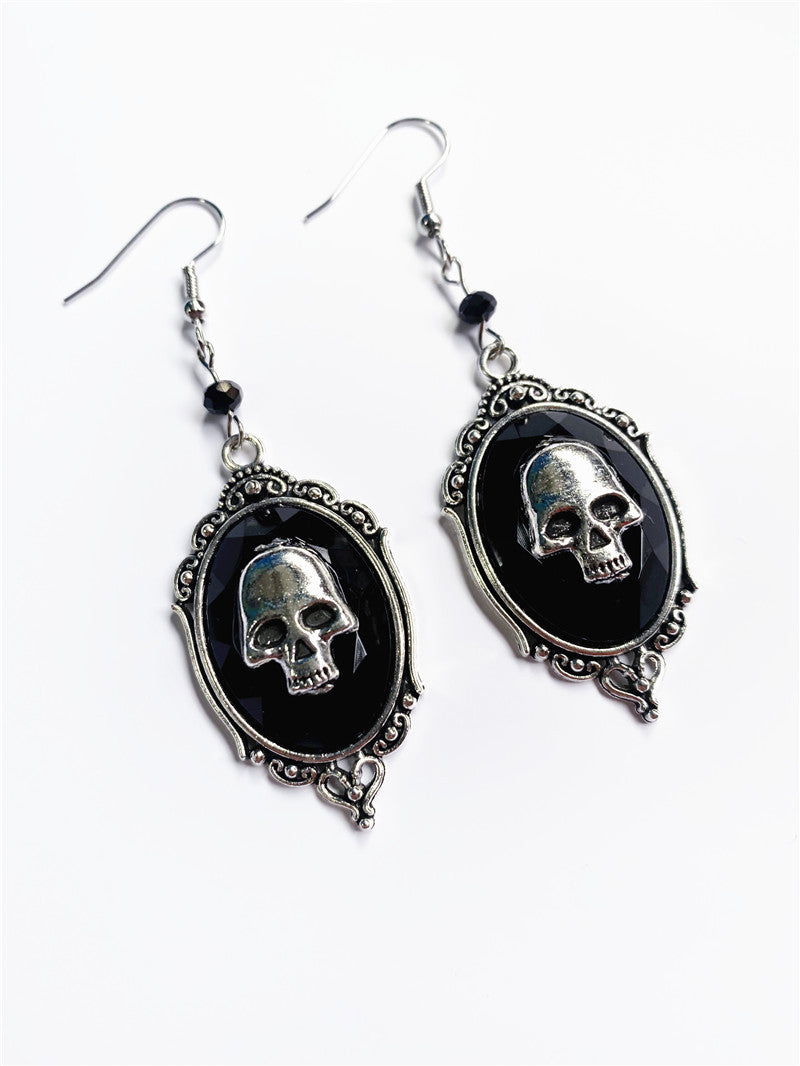 Men's Stage Band Punk Exaggerated Vintage Alloy Earrings