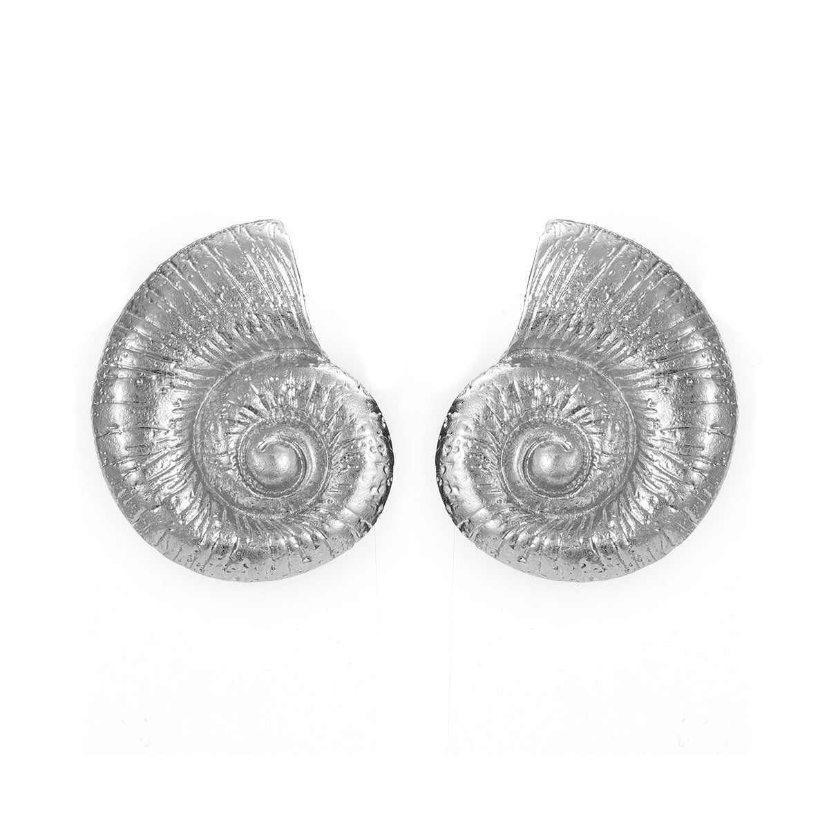 Vacation Beach Style Conch Alloy Female Earrings