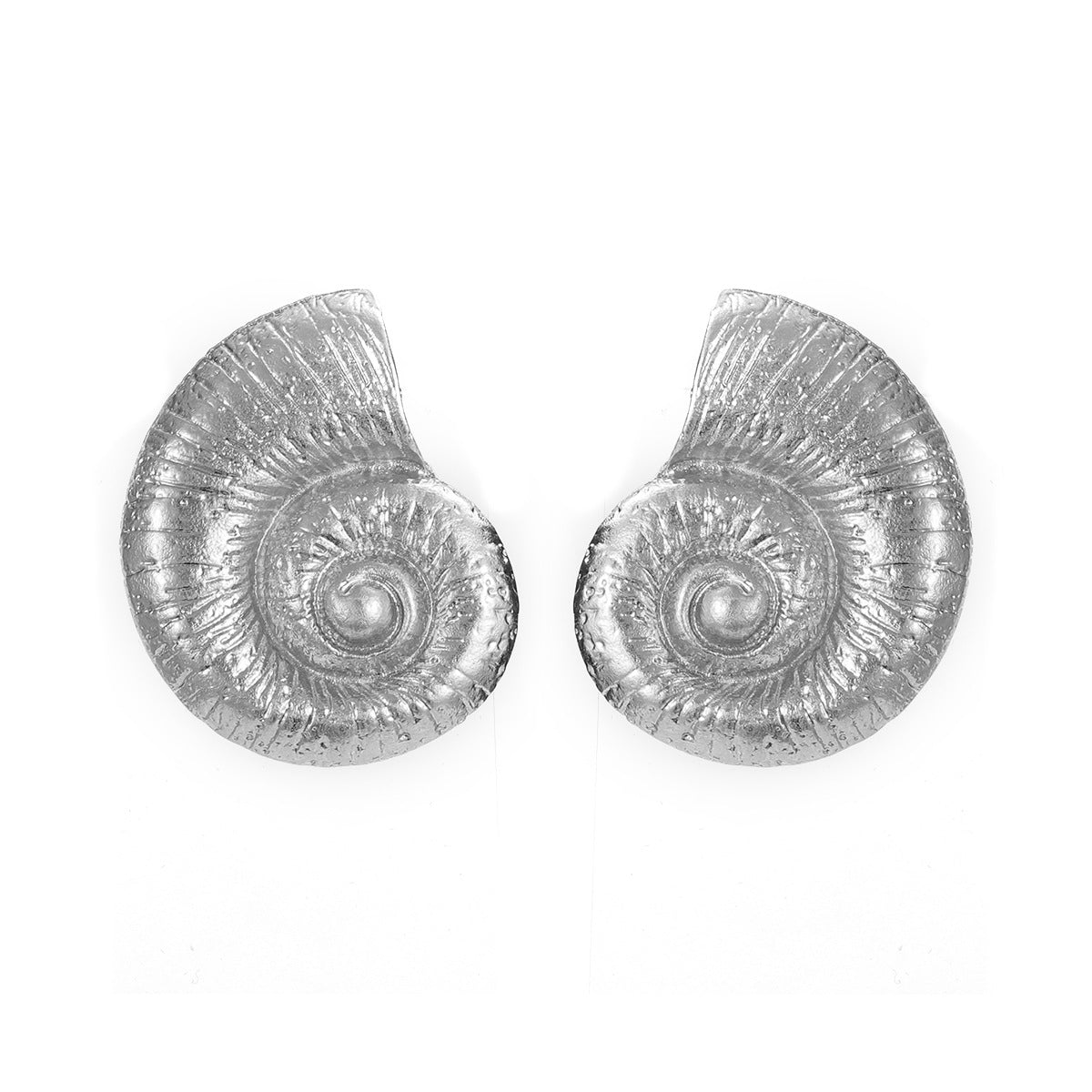 Vacation Beach Style Conch Alloy Female Earrings