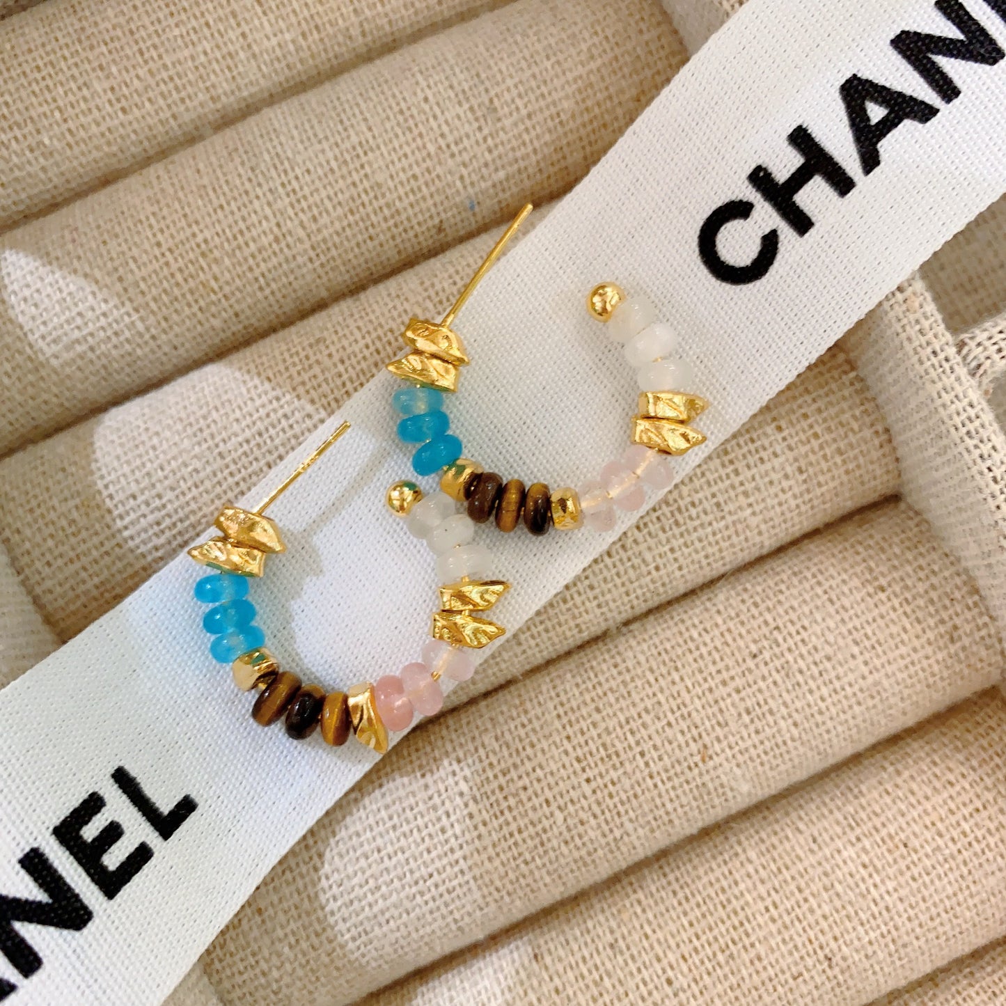 Advanced Design Sense Gold Plated Graceful And Earrings