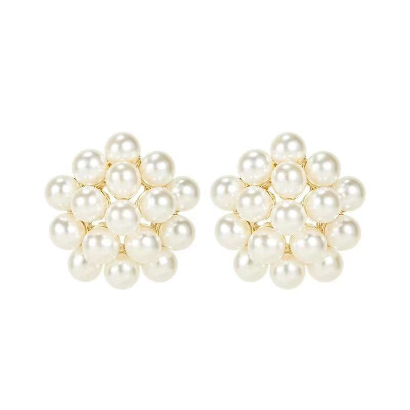 Coil Ear Clip Female Retro Style Stud Earrings