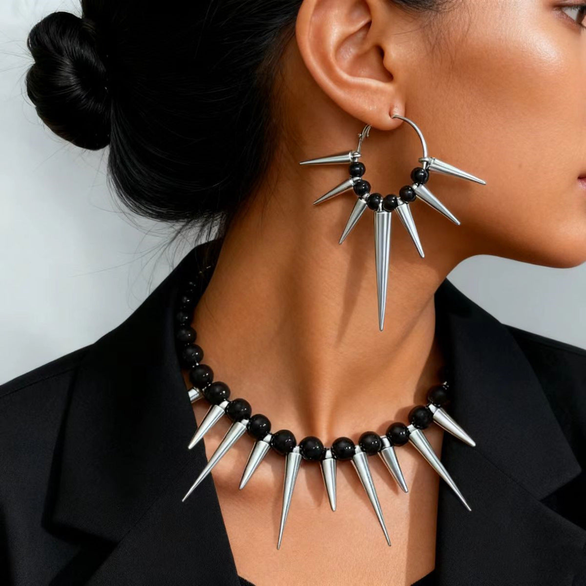 Barbed Stars Gothic Punk Cute Alternative Rings