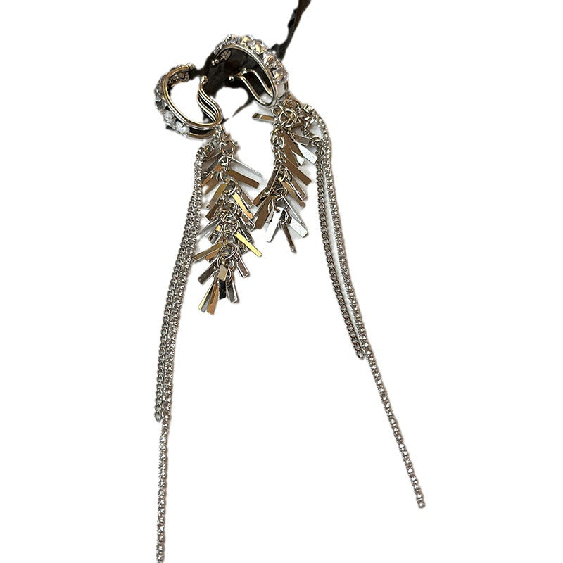 Women's Tassel Ear Bone Clip Sweet Cool Niche Earrings