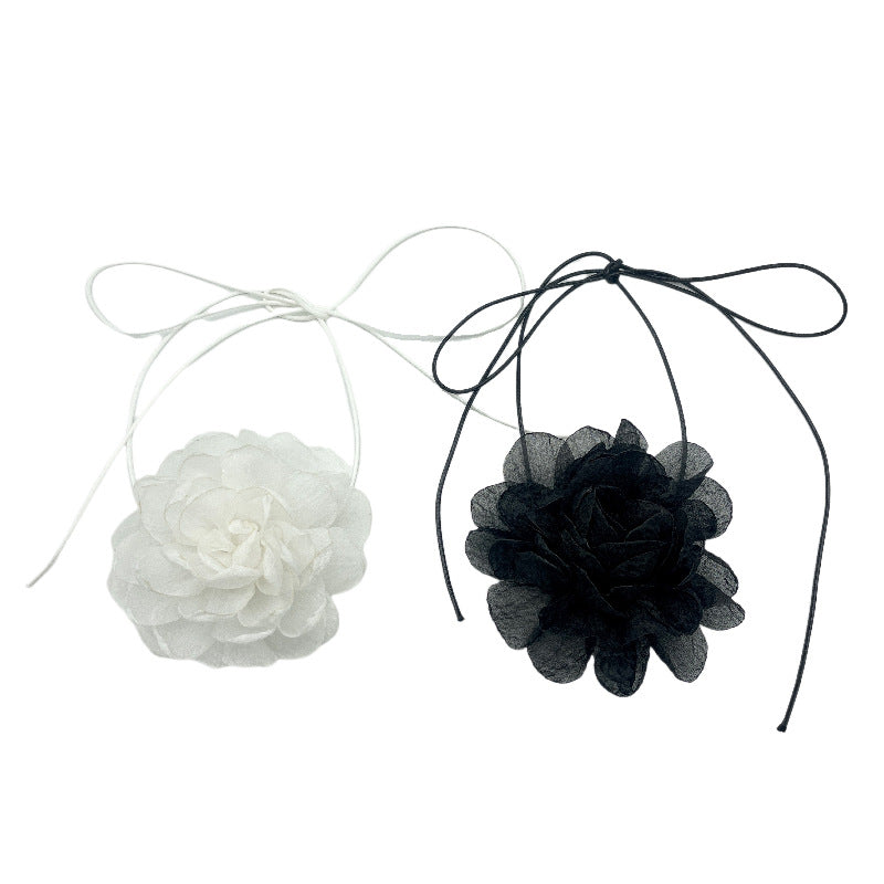 Und White Camellia Pure Desire Niedliche Halsketten