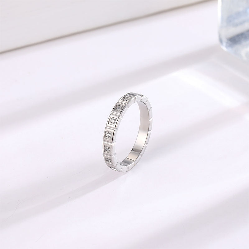 Gang Drill Titanium Steel Female Niche Rings