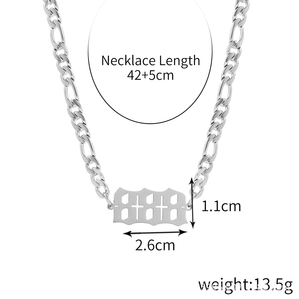 Women's Angel Digital Stainless Steel Titanium Pendant Necklaces