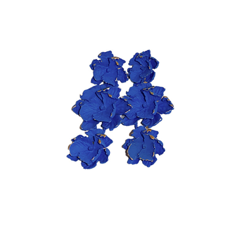 Boucles d'oreilles longues personnalisées à pampilles de fleurs de peinture