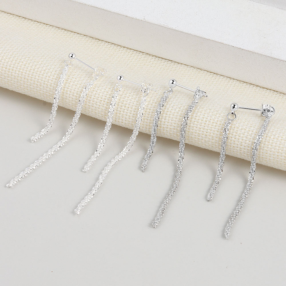 Women's Sky Flash Chain Tassel High Quality Earrings