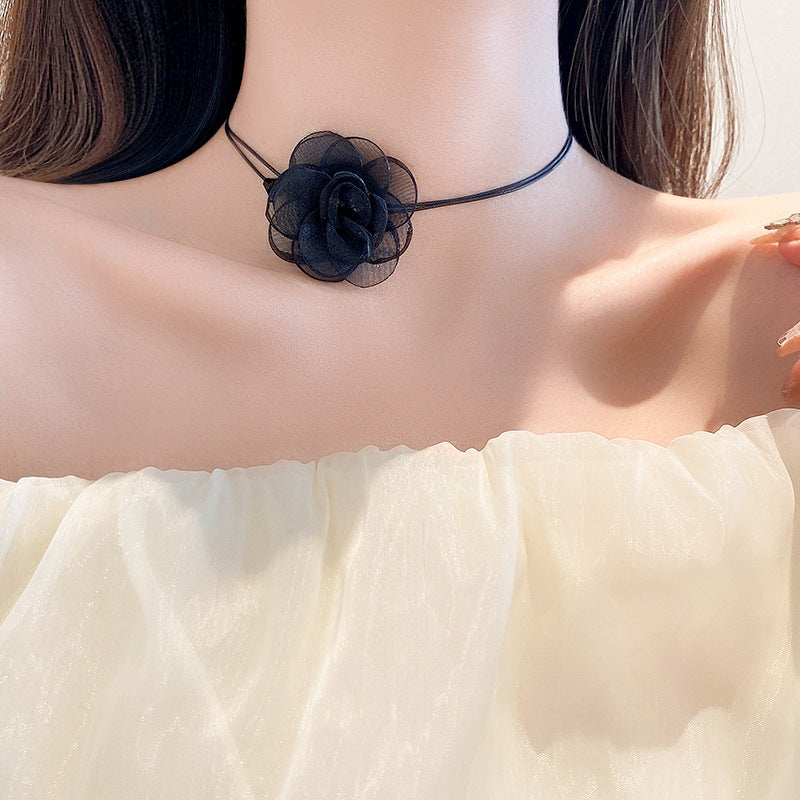 Niche Hip Hop Clavicule Chaîne Colliers Doux