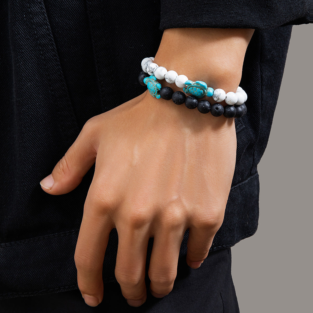 Men's Turtle Hip Hop Minority Fashion Simplicity Bracelets