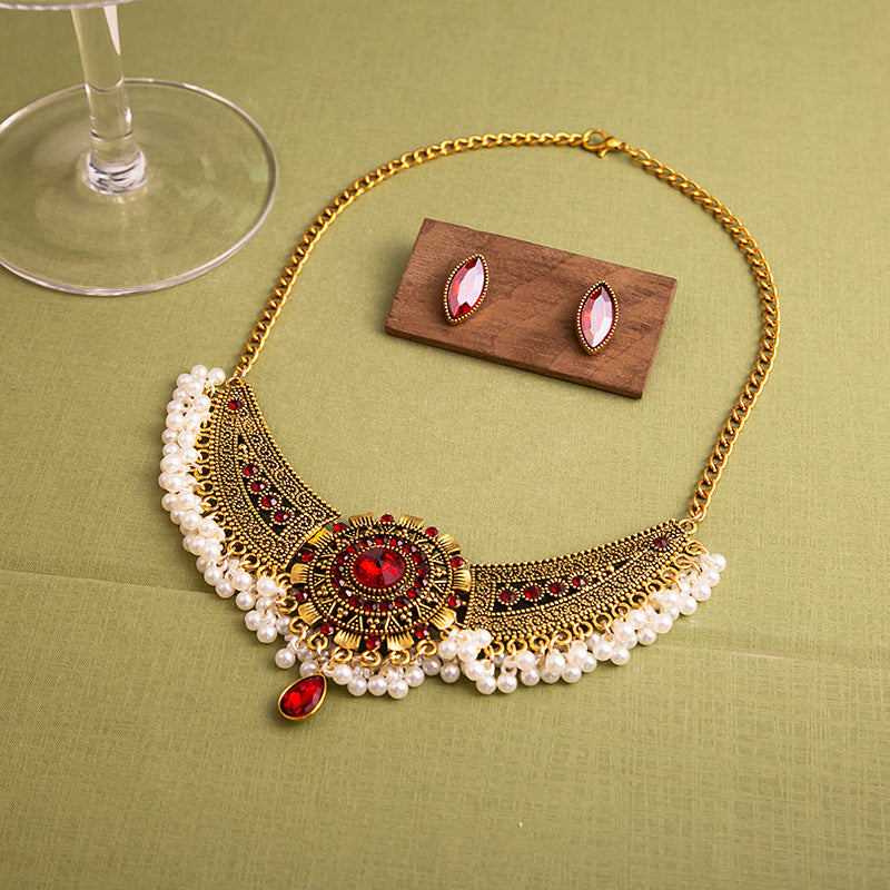Vintage Metal American Bohemian Ethnic Style Necklaces