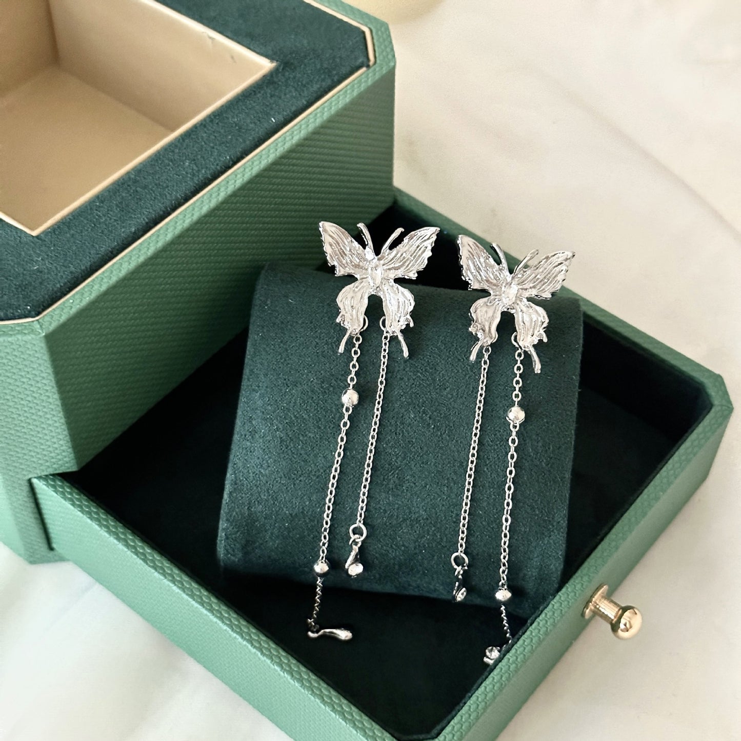 Design Cold Style Metal High Sense Earrings