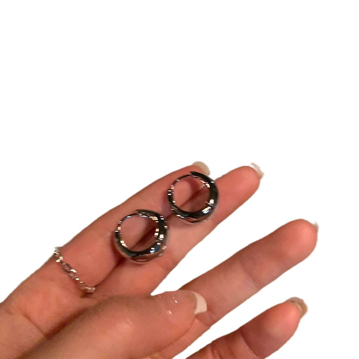 Niche Design Advanced Cold Wind Trendy Circle Ear Buckle