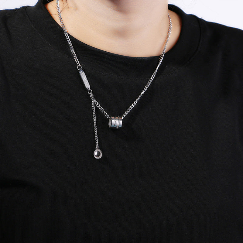 Women's & Men's & Titanium Steel Small Waist For Design High-grade Summer Necklaces