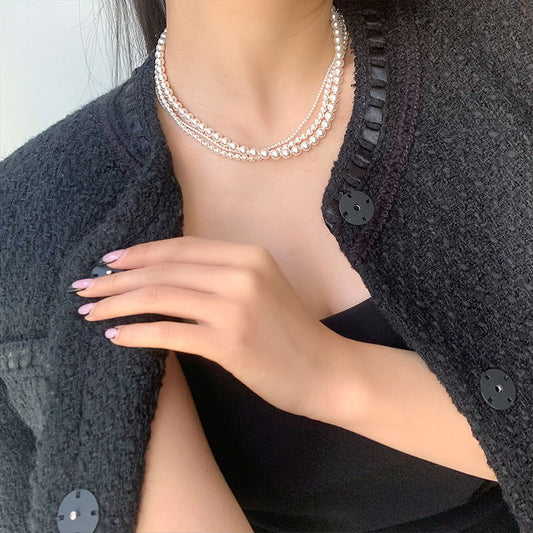 Sier Pearl – colliers simples, doux et frais