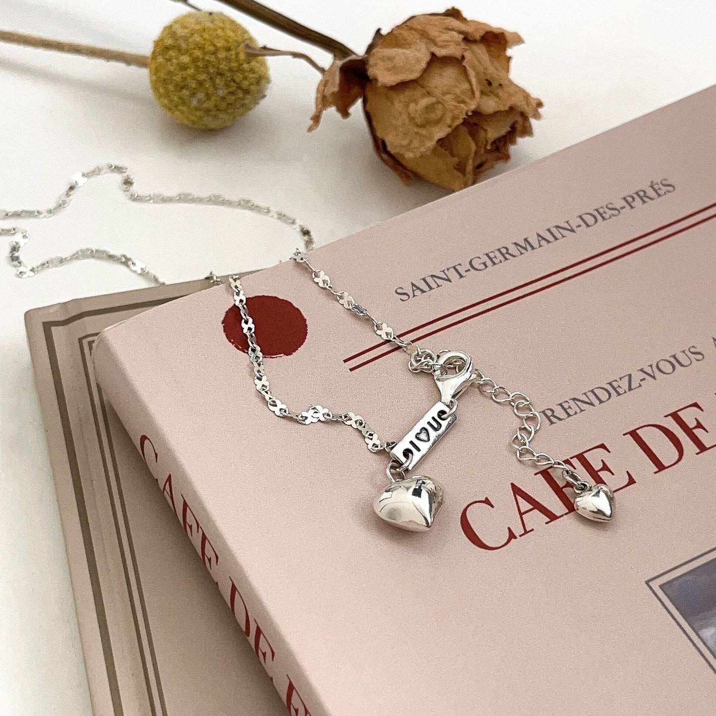 Colliers de haute qualité en forme de cœur pour femmes, Design Simple, minorité Sier