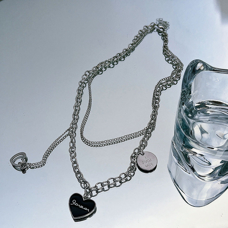 Women's Clavicle Chain Cold Style Design Temperament Necklaces