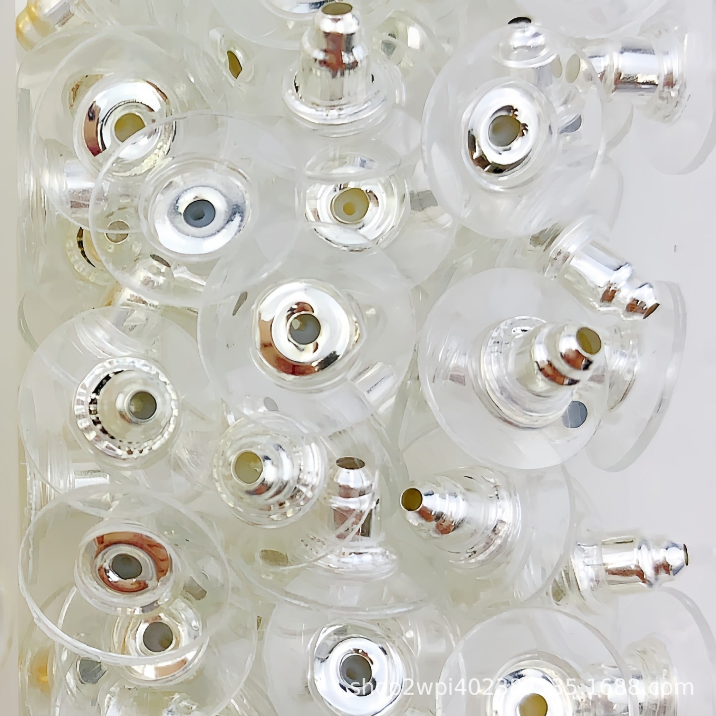 Hook Transparent Bullet Large Frisbee Plastic Earplugs Ear Clip