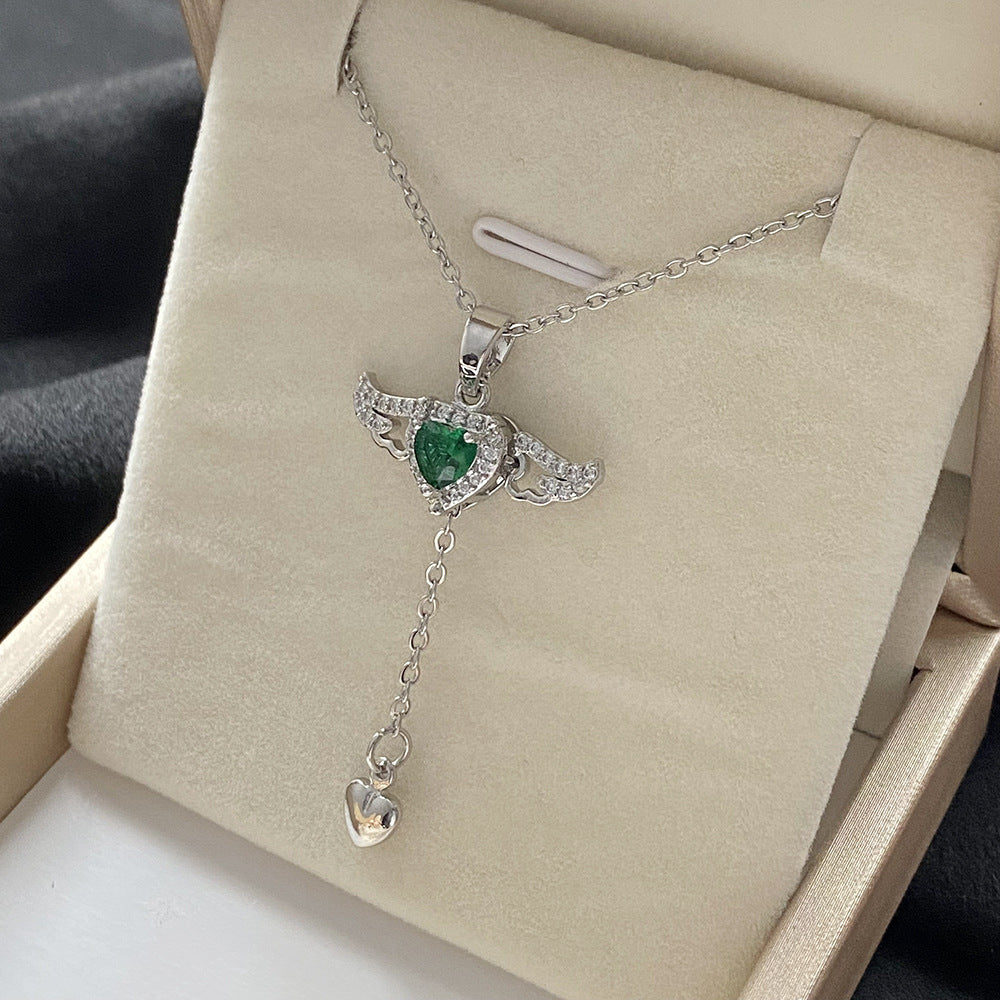 Micro Inlaid Zircon Flower Short Style Versatile Necklaces