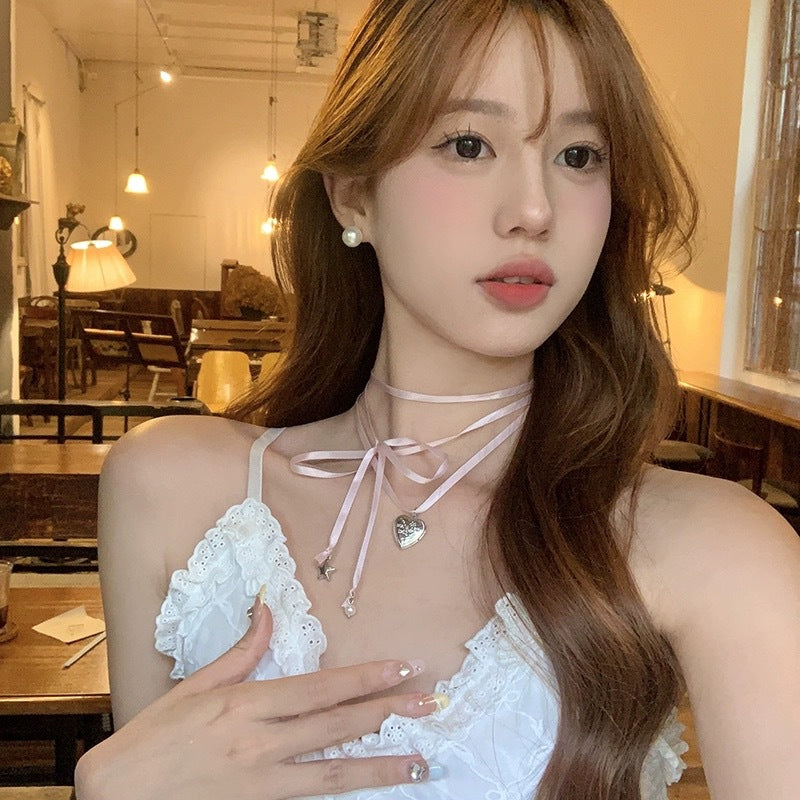 Women's Double Layer Sweet Light Luxury Hot Necklaces