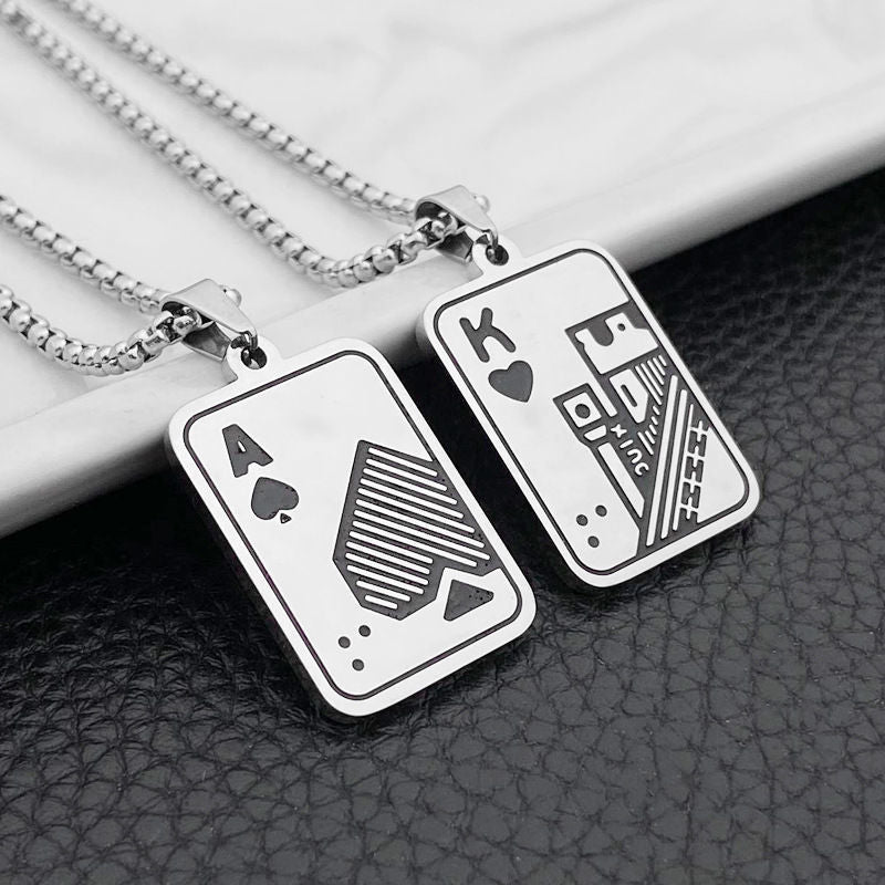 Titanium Steel Stainless Fashion Hip Hop Necklaces