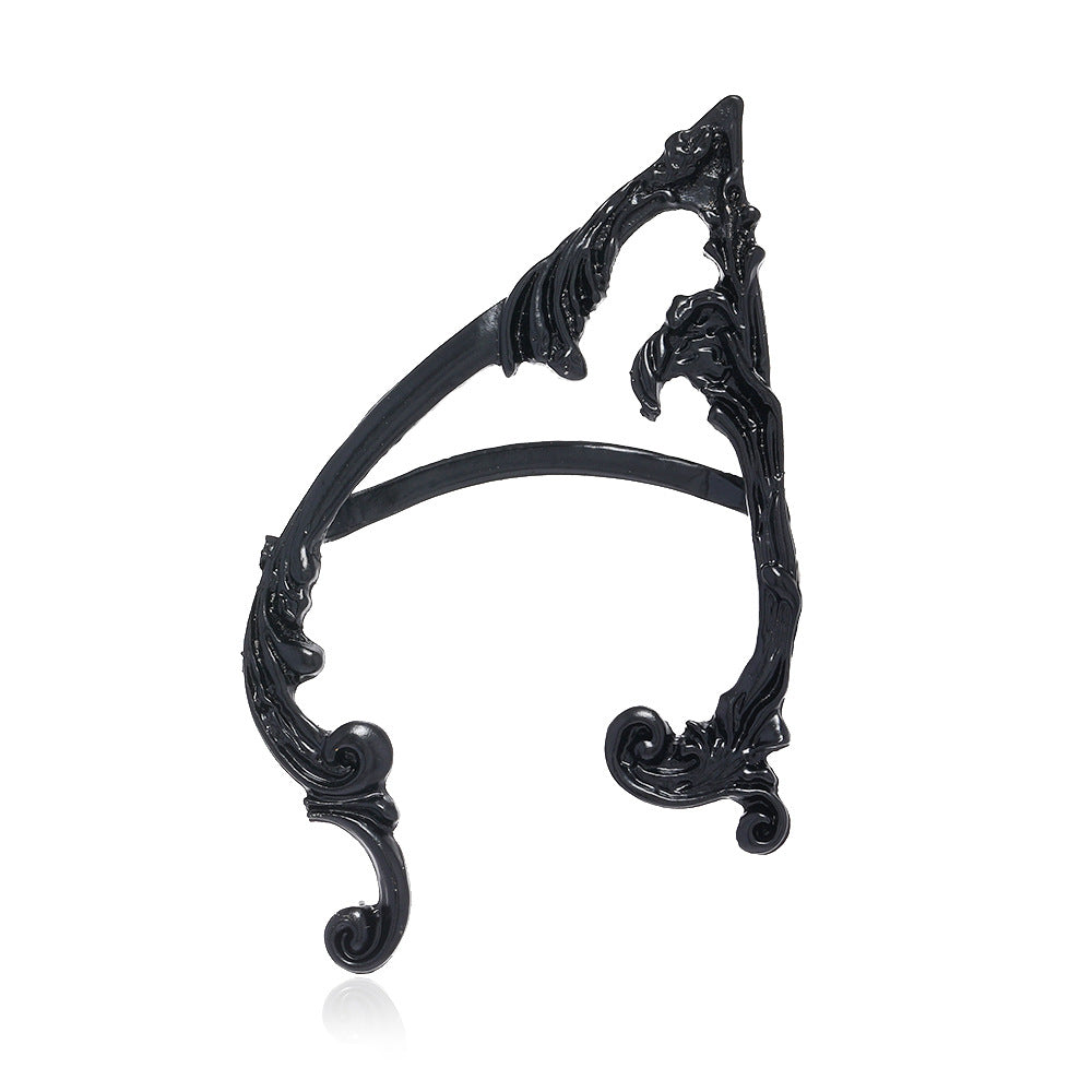 Women's Exaggerated Personalized Dark Vintage Elf Cuff Ear Clip