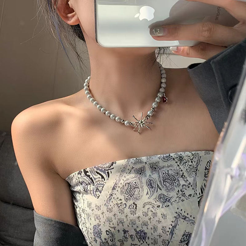 Colliers de perles réfléchissants Sweet Cool Hot Spider