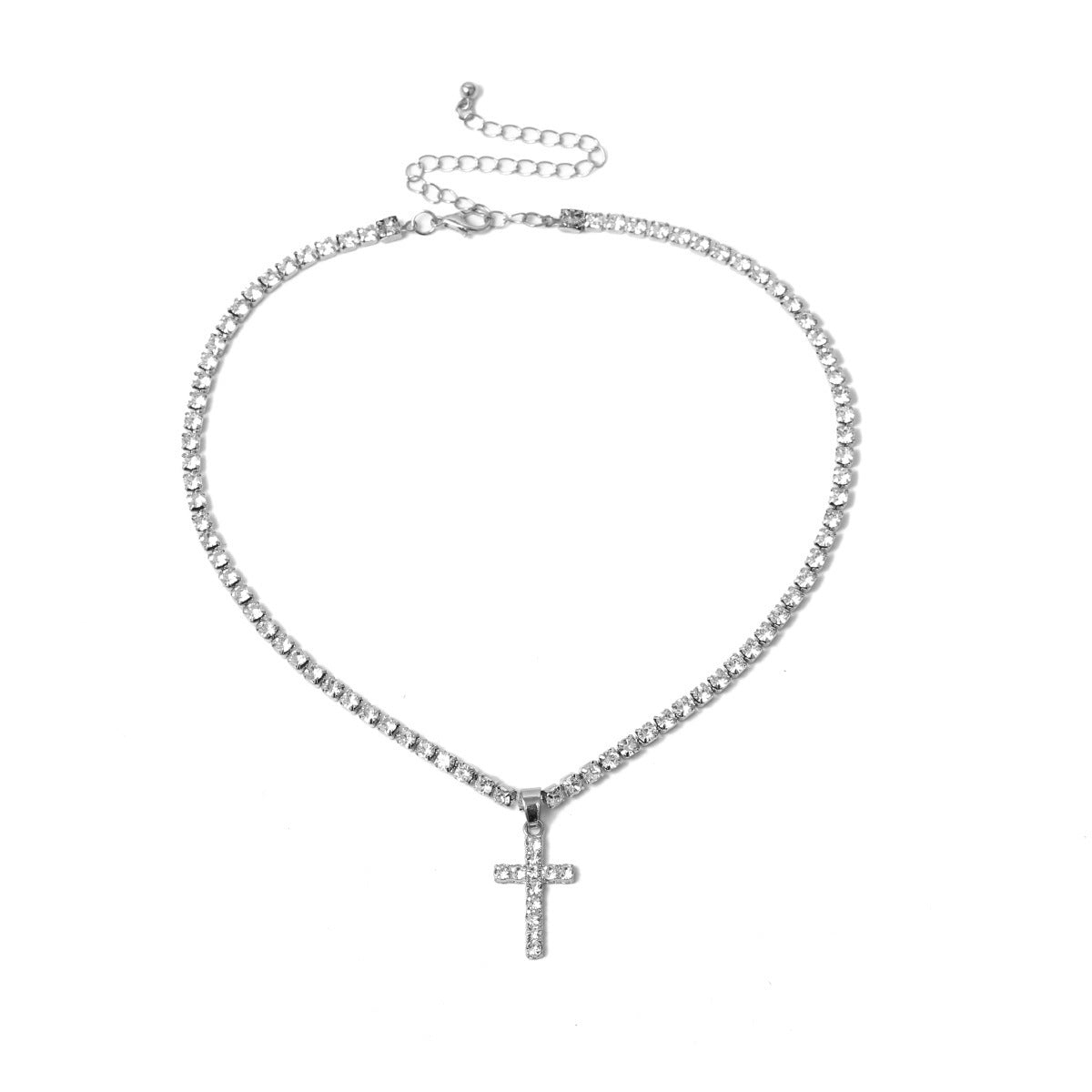 Women's Unique Creative Simple Style Full Diamond Necklaces