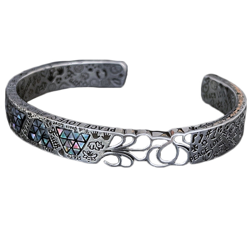 Totem Open-ended Female Style Niche Design Fashion Retro Characteristic Bracelets