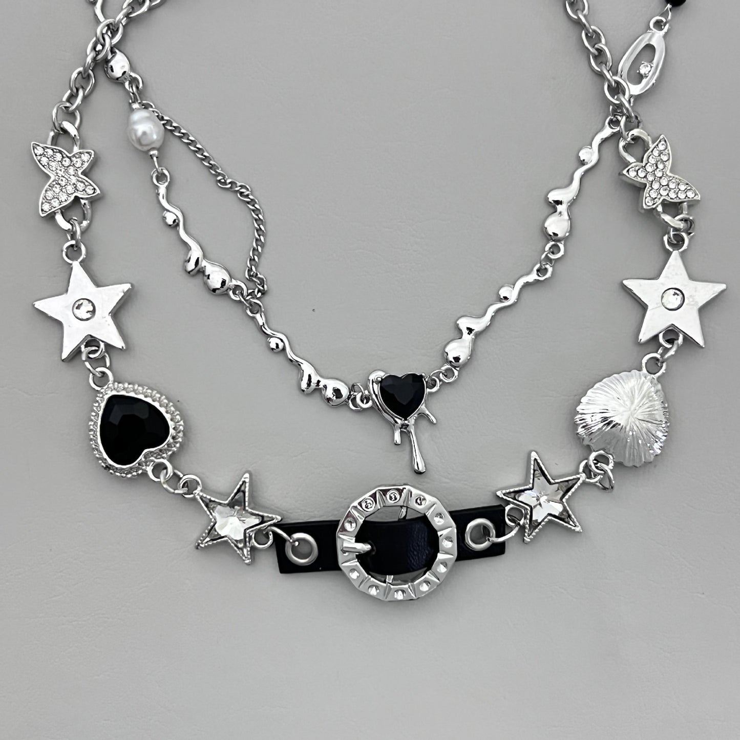 Black Diamond Punk Sweet Cool Hot Necklaces