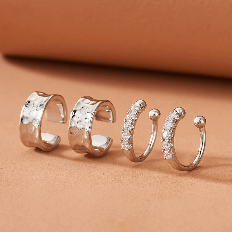Style Type Circle Clips Combination Simple Rings