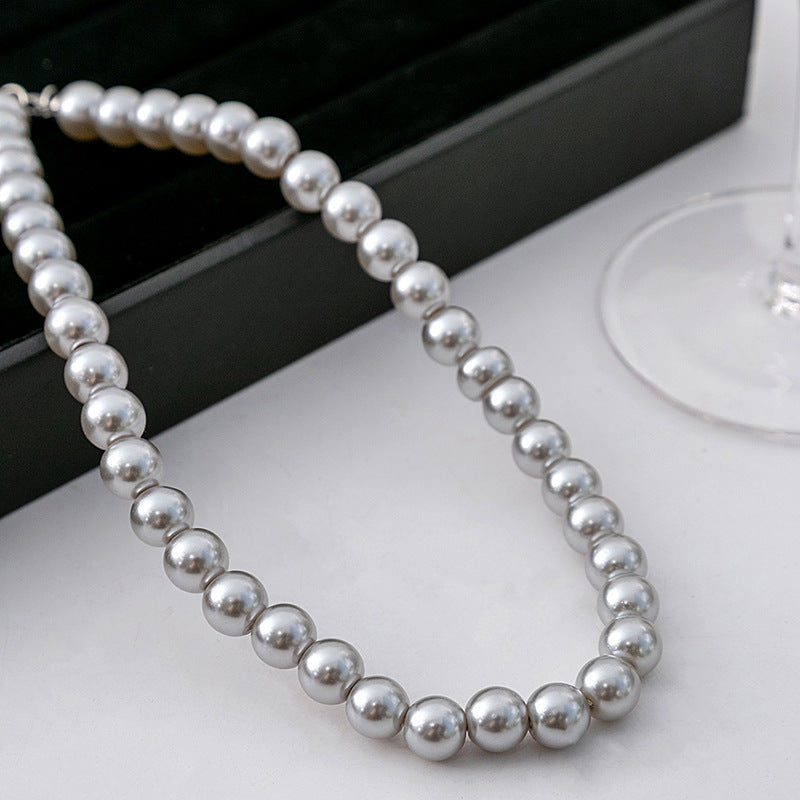 Colliers de luxe abordables élégants rétro de style français pour femmes