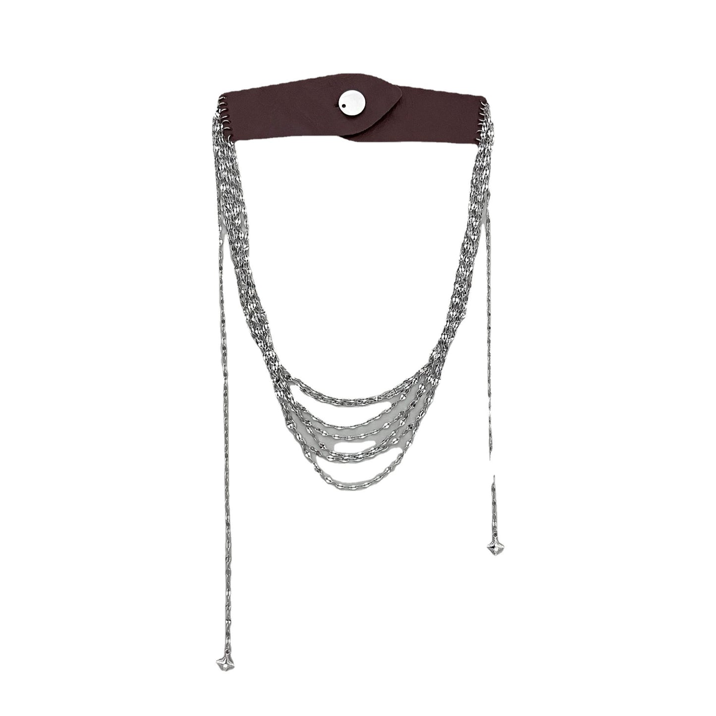 Women's Sparkling Chain High-grade Sweater Niche Design Necklaces