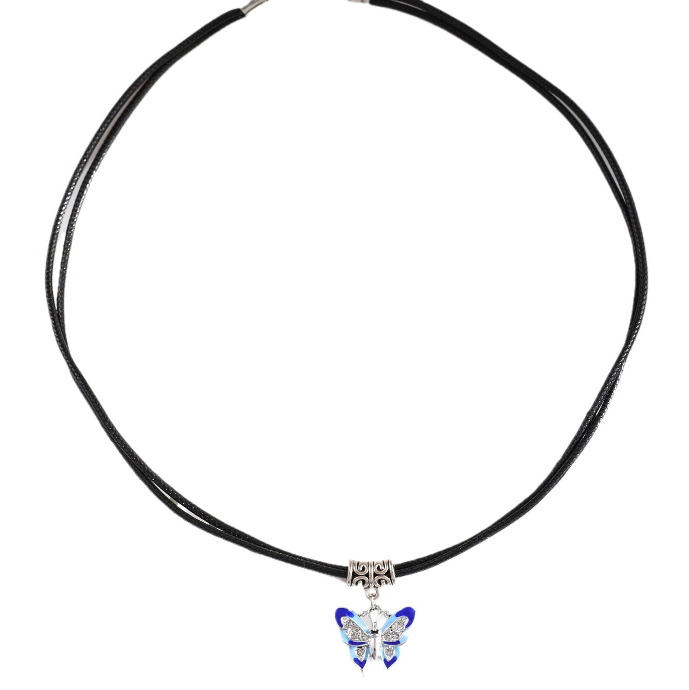 Colliers de chaîne de clavicule de Niche de pendentif de papillon chaud