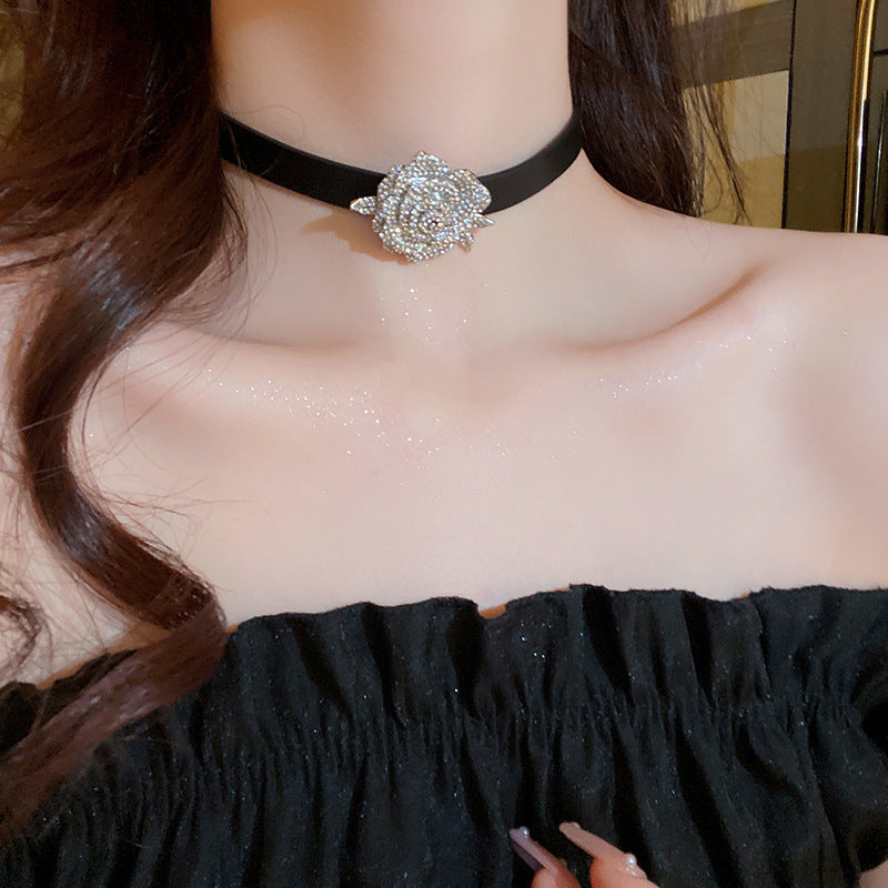 Niche Hip Hop Clavicule Chaîne Colliers Doux