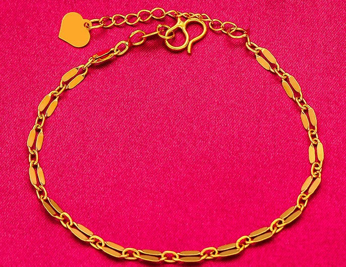 Reverse Mold Simple Chopin Twist Flat Alluvial Live-Armbänder für Damen