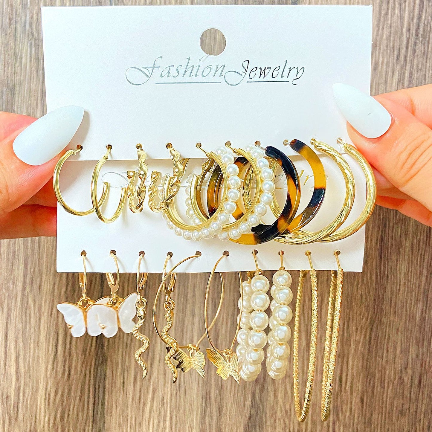 Women's Suit Exaggerated And Personalized Creative Geometric Earrings