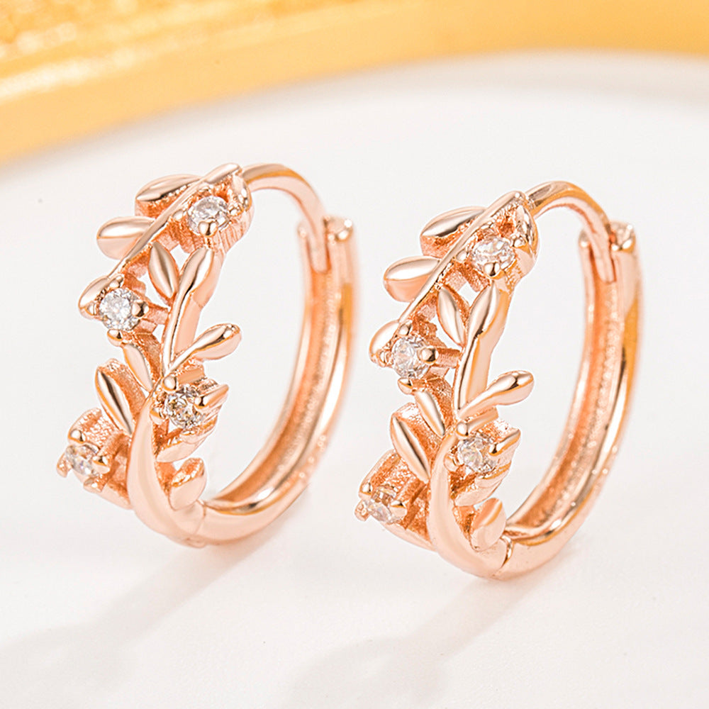 Classic Olive Leaf Minority Fashion Item Earrings