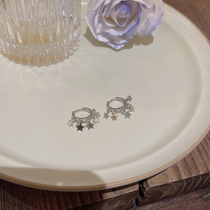 Fashionable Star Tassel Simple Temperament Cold Rings