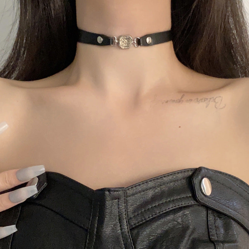 Niche Hip Hop Clavicule Chaîne Colliers Doux